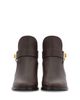 Ferragamo Salvatore Ferragamo Women's Hug Buckle Leather Ankle Boots - 3
