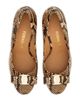 FERRAGAMO Women's Carla 70MM Snake-Embossed Leather Pumps - 5