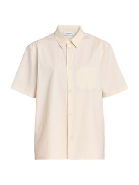 FERRAGAMO Women's Cotton-Silk Canvas Shirt