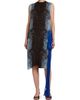 FERRAGAMO Women's Cuttlefish-Print Silk Knee-Length Sheath Dress - 3