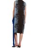 FERRAGAMO Women's Cuttlefish-Print Silk Knee-Length Sheath Dress - 5