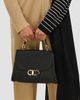FERRAGAMO Women's Double Gancini Leather Top Handle Bag - 2
