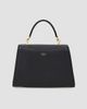 FERRAGAMO Women's Double Gancini Leather Top Handle Bag - 3