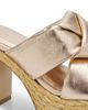 FERRAGAMO Women's Douglas 85MM Leather Platform Sandals - 5