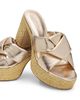 FERRAGAMO Women's Douglas 85MM Leather Platform Sandals - 6