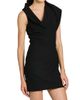 FERRAGAMO Women's Draped Stretch Twill Minidress - 4