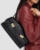 FERRAGAMO Women's East-West Hug Leather Shoulder Bag - 2