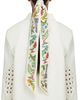 FERRAGAMO Women's Eden Floral Shoe Silk Scarf - 2