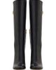 FERRAGAMO Women's Elli 70MM Hug Buckle-Detail Leather Boots - 3