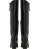 FERRAGAMO Women's Elli 70MM Hug Buckle-Detail Leather Boots - 5