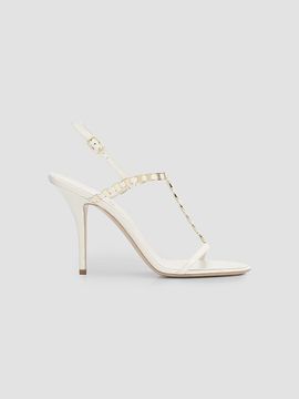 FERRAGAMO Women's Estea 95MM T-Strap Slingback Sandals