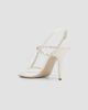 FERRAGAMO Women's Estea 95MM T-Strap Slingback Sandals - 4