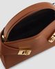 FERRAGAMO Women's Hug Extra-Small Leather Shoulder Bag - 6