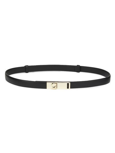 FERRAGAMO Women's Hug Leather Belt