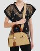FERRAGAMO Women's Hug Medium Gancini Raffia Top Handle Bag - 2
