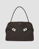 FERRAGAMO Women's Hug Medium Leather Top Handle Bag - 9