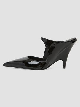 FERRAGAMO Women's Jasir 95MM Patent Leather Stiletto Mules