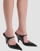 FERRAGAMO Women's Jasir 95MM Patent Leather Stiletto Mules - 2