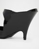 FERRAGAMO Women's Jasir 95MM Patent Leather Stiletto Mules - 5