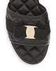 FERRAGAMO Women's Lovec Quilted Leather Logo Mules - 4