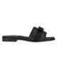FERRAGAMO Women's Lovec Quilted Leather Logo Mules - 6