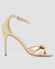 FERRAGAMO Women's Roxy 1 95MM Metallic Sandals - 1