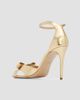 FERRAGAMO Women's Roxy 1 95MM Metallic Sandals - 2