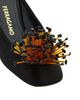 FERRAGAMO Women's Safi 55MM Floral Appliqué Mules - 5