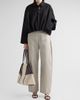 FERRAGAMO Women's Scarf Braided Leather-Trimmed Tote Bag - 5