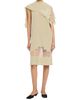 FERRAGAMO Women's Silk Lace-Trimmed Capelet Dress - 2