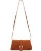 FERRAGAMO Women's Small Front Flap Suede Crossbody Bag - 1