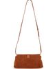 FERRAGAMO Women's Small Front Flap Suede Crossbody Bag - 3