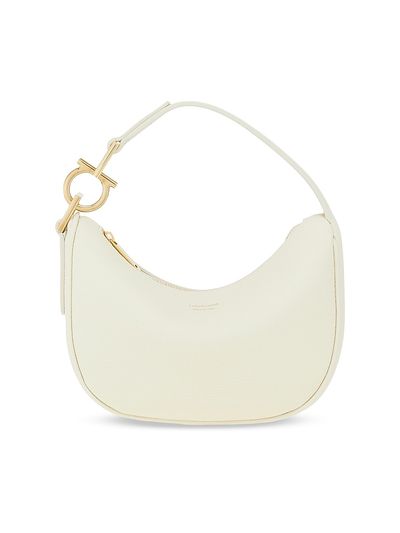 FERRAGAMO Women's Smile Leather Gancini Top Handle Bag