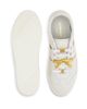 FERRAGAMO Women's Tamara Logo Low-Top Leather Sneakers - 4