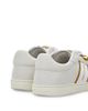 FERRAGAMO Women's Tamara Logo Low-Top Leather Sneakers - 5