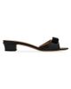 FERRAGAMO Women's Vanilla Patent Leather Mules - 1