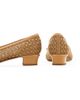 FERRAGAMO Women's Vara 2.0 30MM Embroidered Mesh & Leather Pumps - 6
