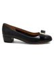FERRAGAMO Women's Vara 30MM Leather Pumps - 1