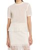FERRAGAMO Women's Virgin Wool Mesh-Knit Fringe Sweater - 3