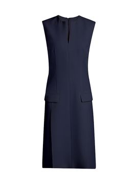FERRAGAMO Women's Wool Sheath Midi-Dress