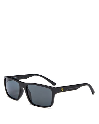Ferrari Ferrari Polarized Square Sunglasses, 59mm