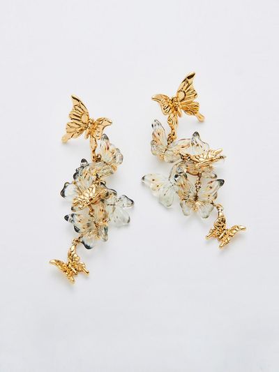 FEVERISH Butterfly Statement Earrings