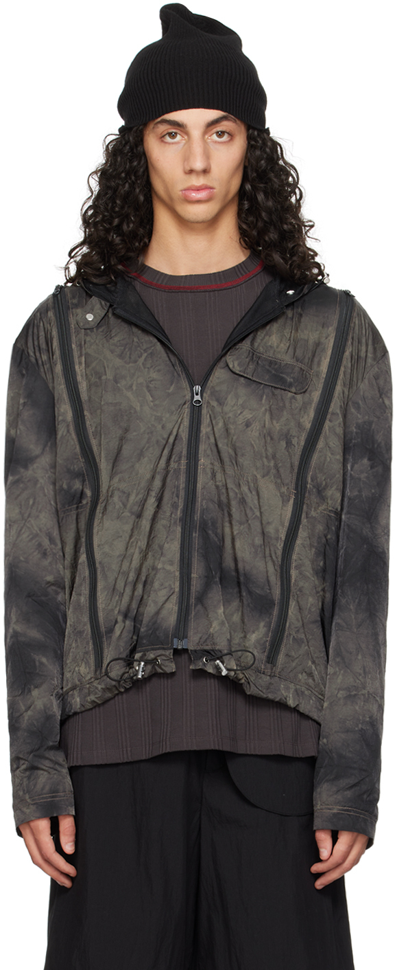 FFFPOSTALSERVICE - Black Zip Vent Jacket