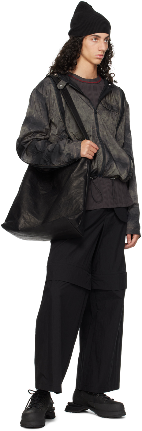 FFFPOSTALSERVICE - Black Zip Vent Jacket