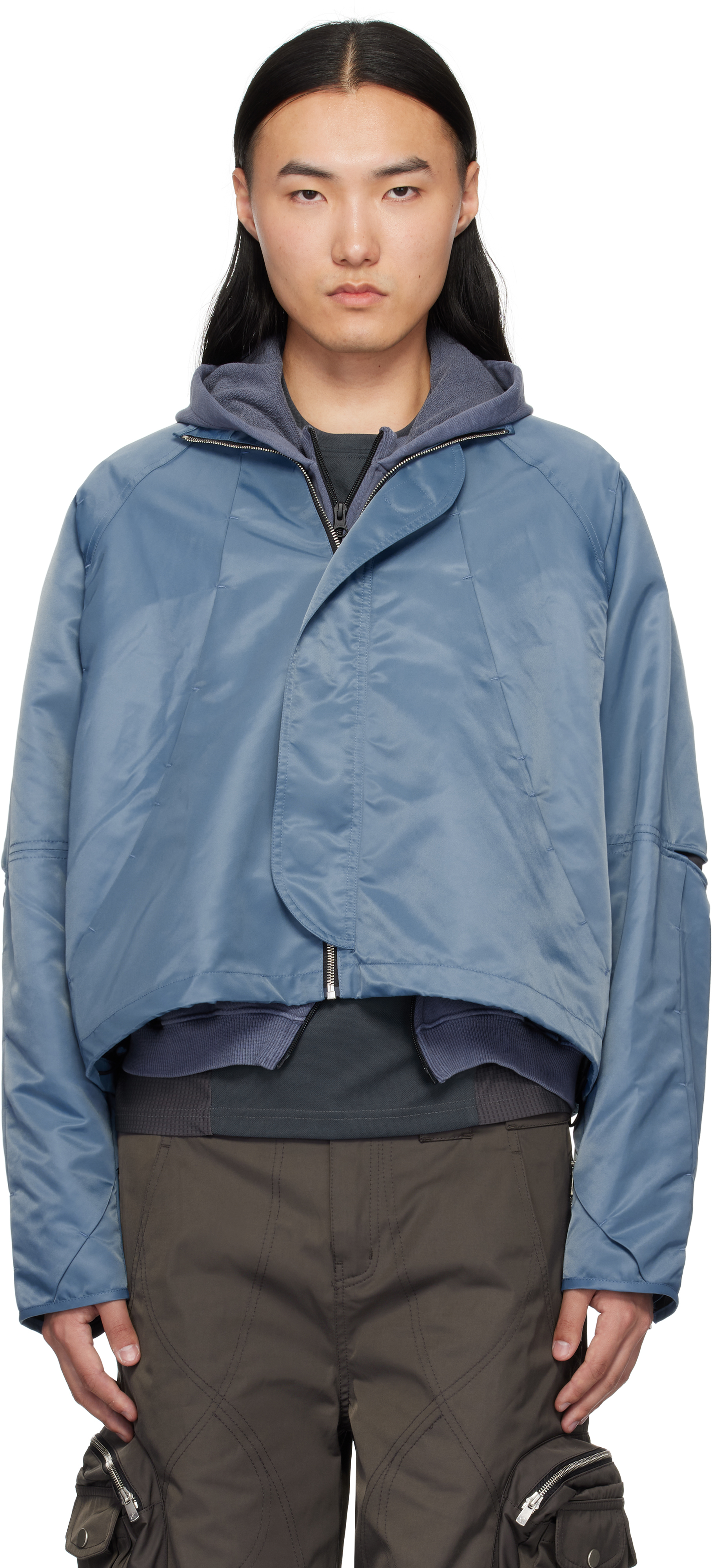 FFFPOSTALSERVICE - Black Parachute Jacket