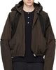 FFFPOSTALSERVICE FFFPOSTALSERVICE Brown Parachute Hooded Gen 2 Jacket - 1