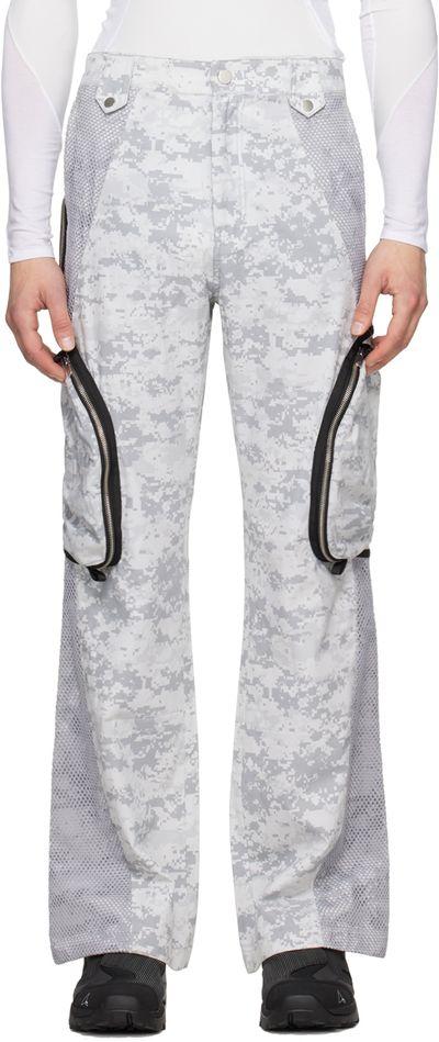 FFFPOSTALSERVICE FFFPOSTALSERVICE SSENSE Exclusive Gray V3 Cargo Pants