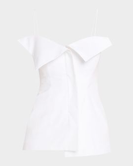 FForme Eilwen Tailored Cotton Sleeveless Top