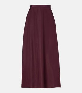 Fforme Fforme Carina satin maxi skirt