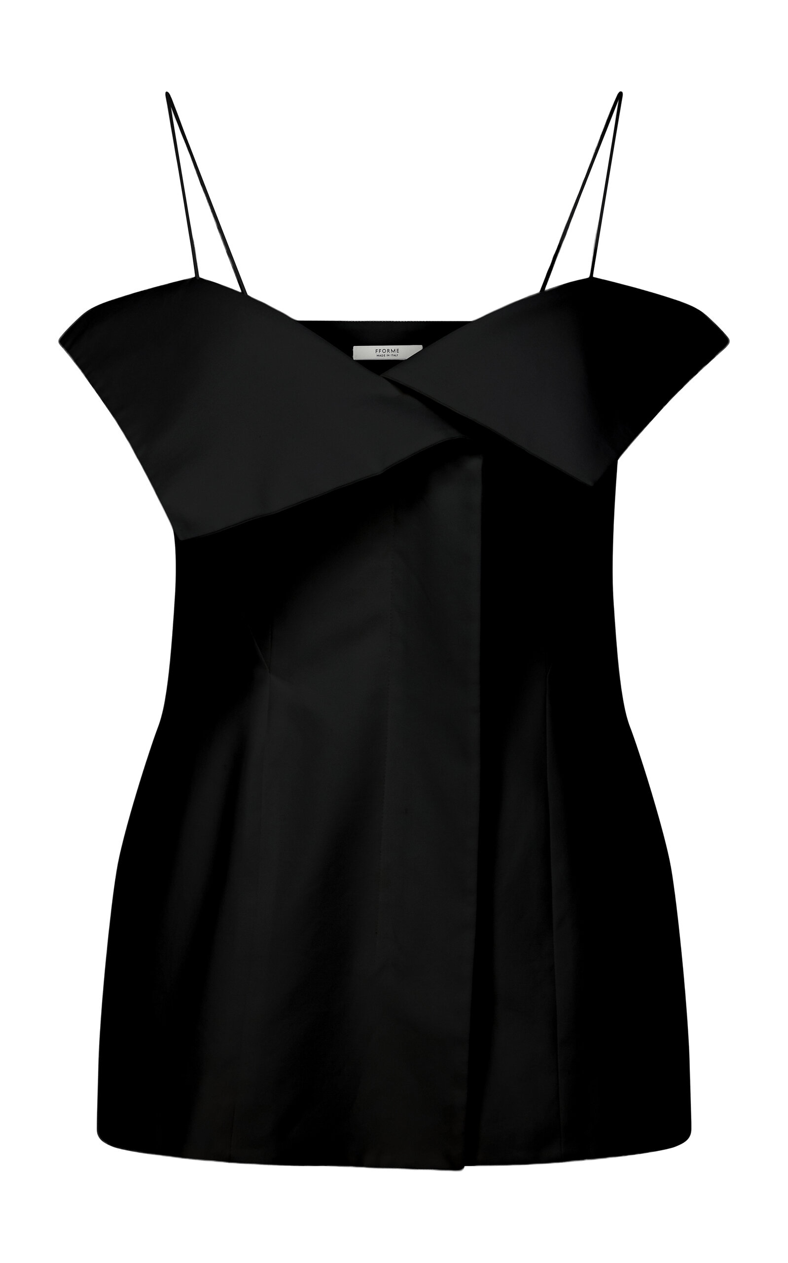 FFORME FFORME Eilwen Tailored CottonSilk Top Black IT 38